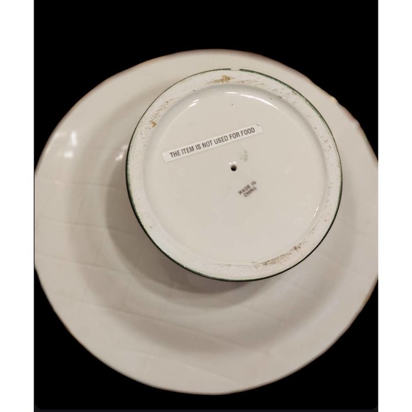 JC Penny Home Holiday Ribbon Ceramic Bowl - Picture 6 of 7